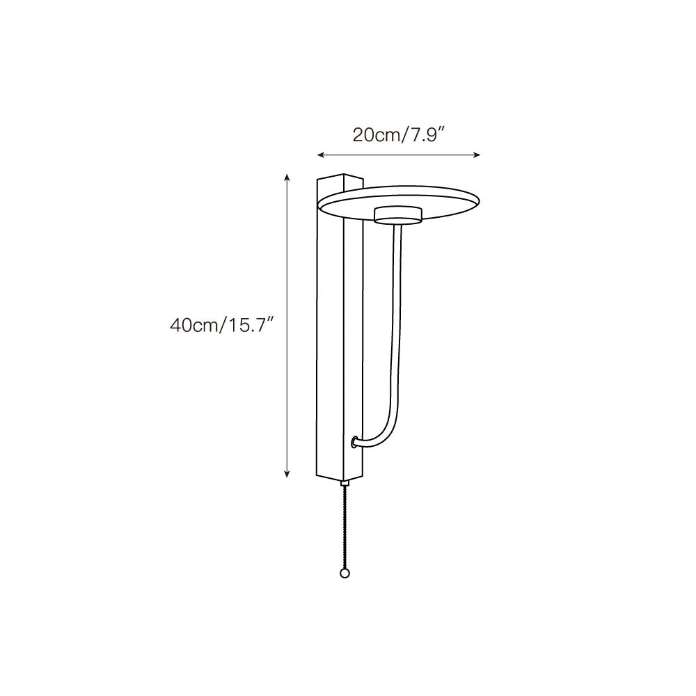 Aevuvyn Modern Minimalist Marble Wall Lamp - Lamp Copper
