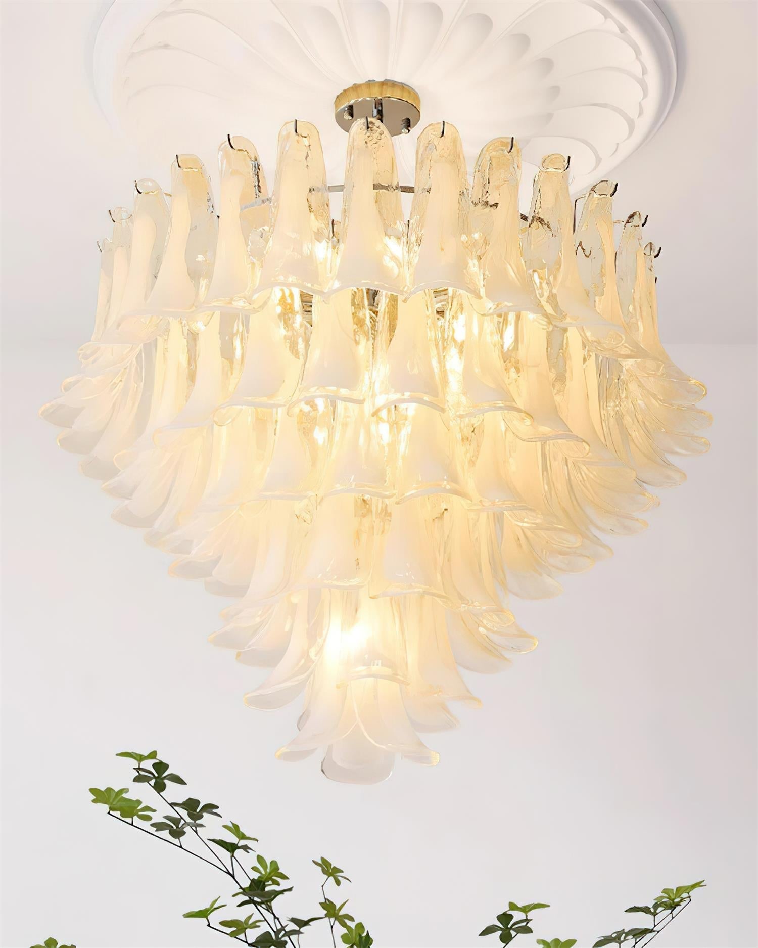 Alrinis Chandelier Floral Cascade Whimsy - Letslighting