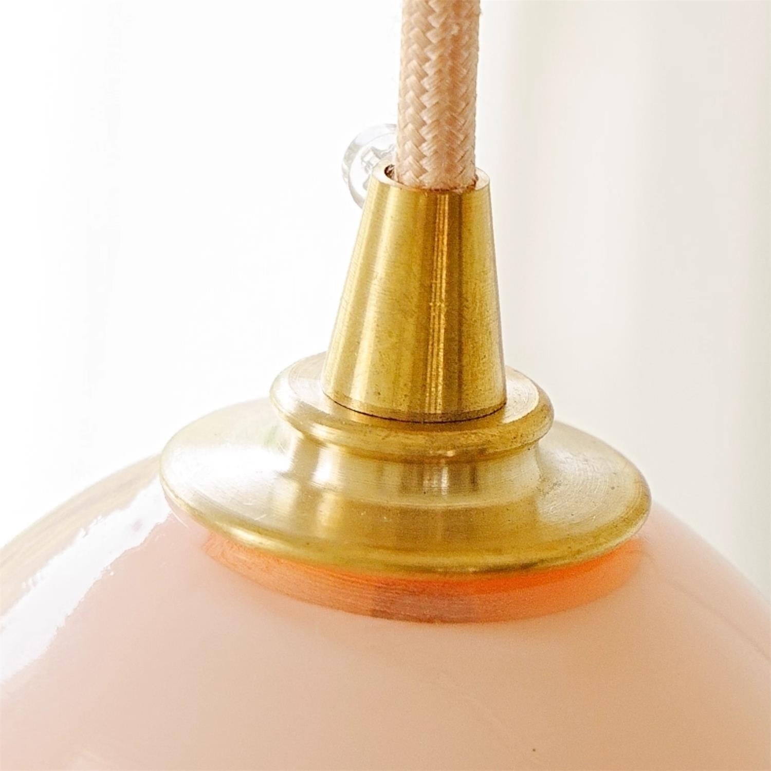 Aluna Pendant Lamp with Organic Curved Shade - Letslighting