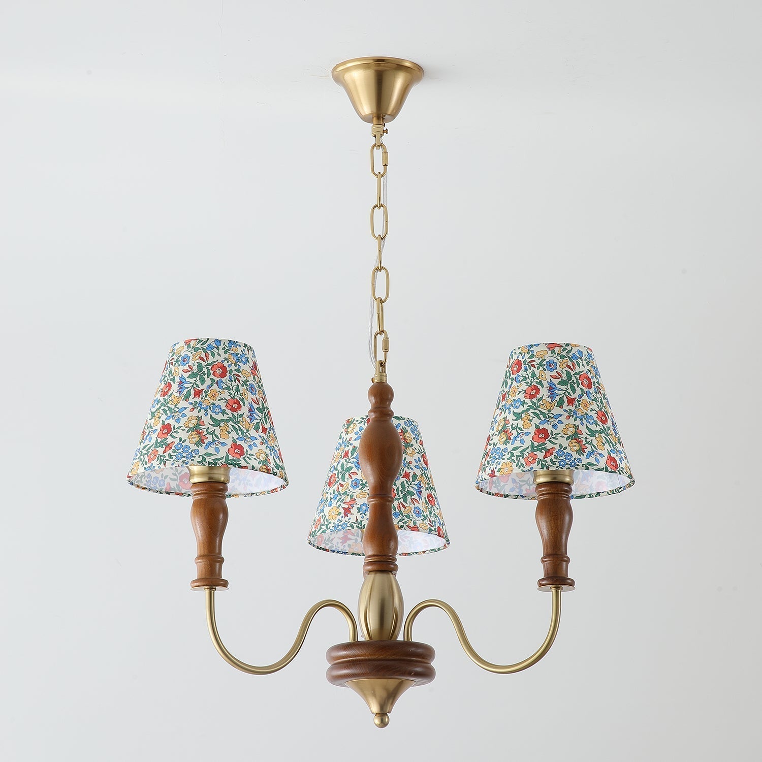 Florinda Lustre Abat-jour Tissu Floral - Neutralighting