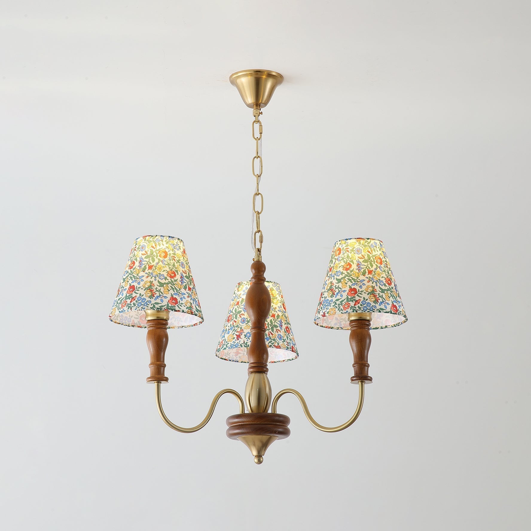 Florinda Lustre Abat-jour Tissu Floral - Neutralighting