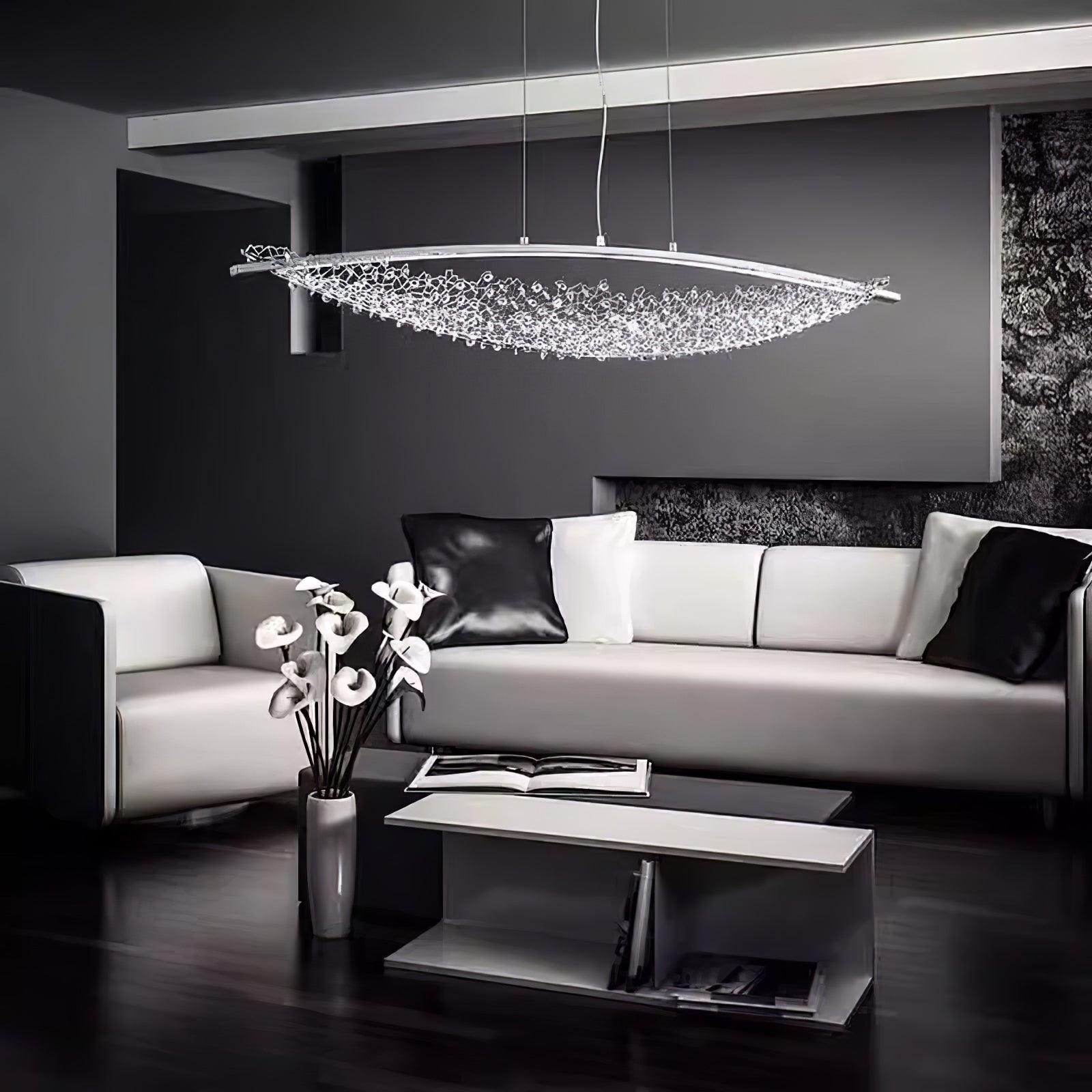 Elvarin Crystal Suspension Lumière - Neutralighting