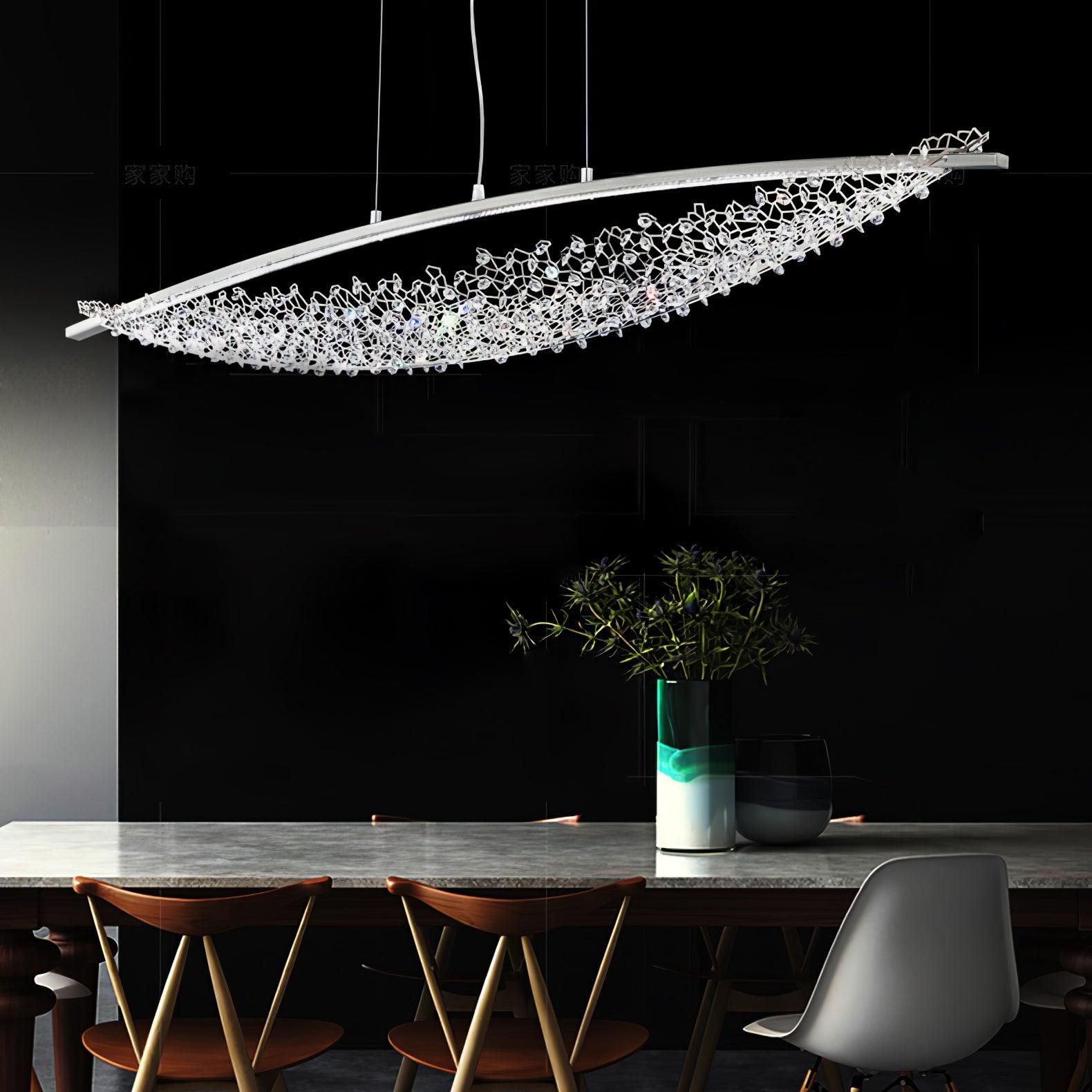Elvarin Crystal Suspension Lumière - Neutralighting