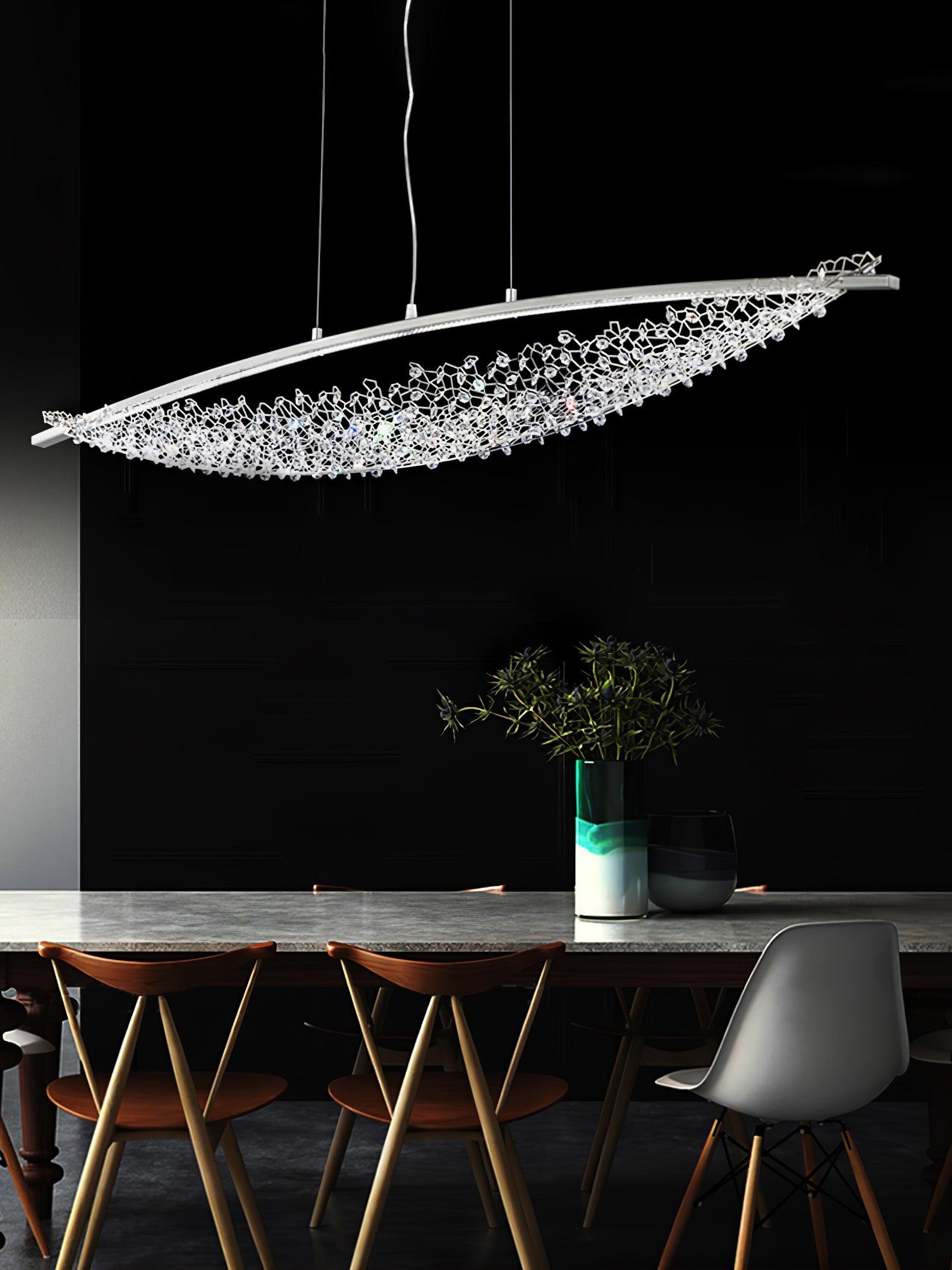 Elvarin Crystal Suspension Lumière - Neutralighting