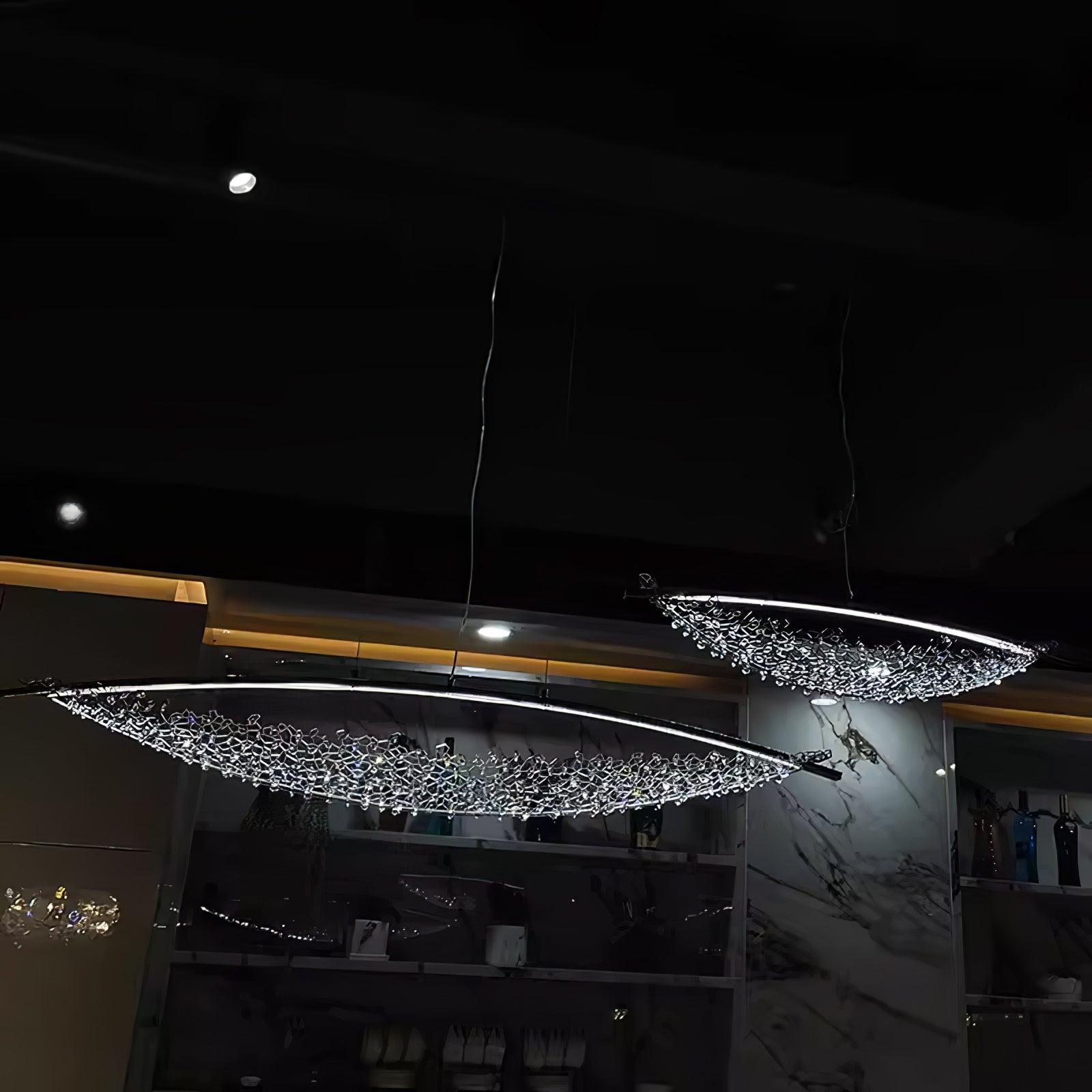 Elvarin Crystal Suspension Lumière - Neutralighting