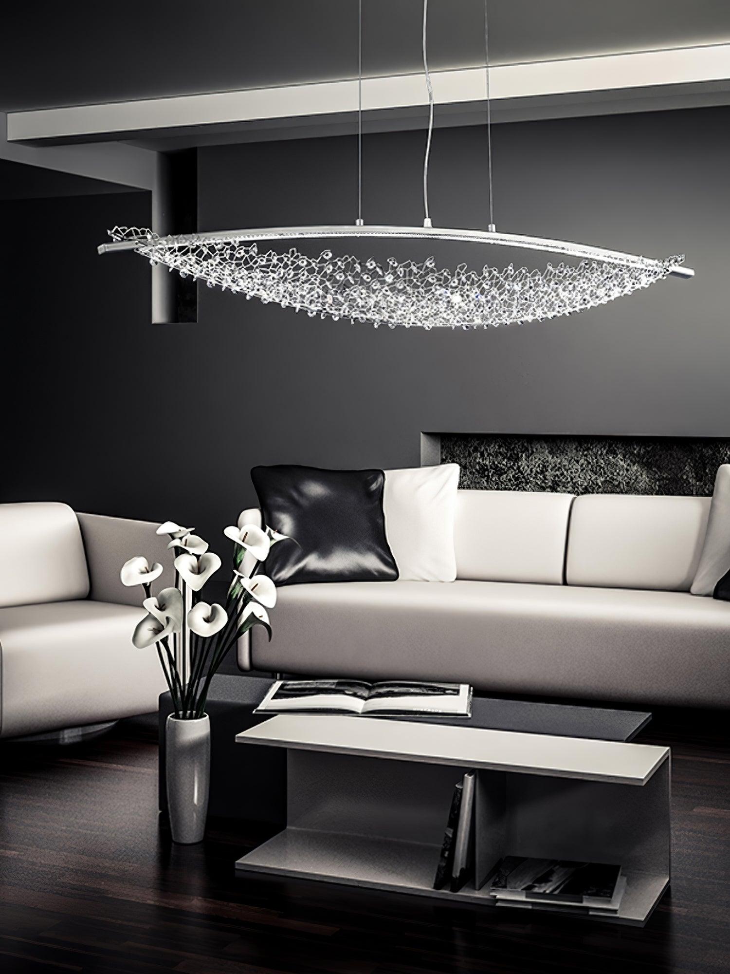 Elvarin Crystal Suspension Lumière - Neutralighting