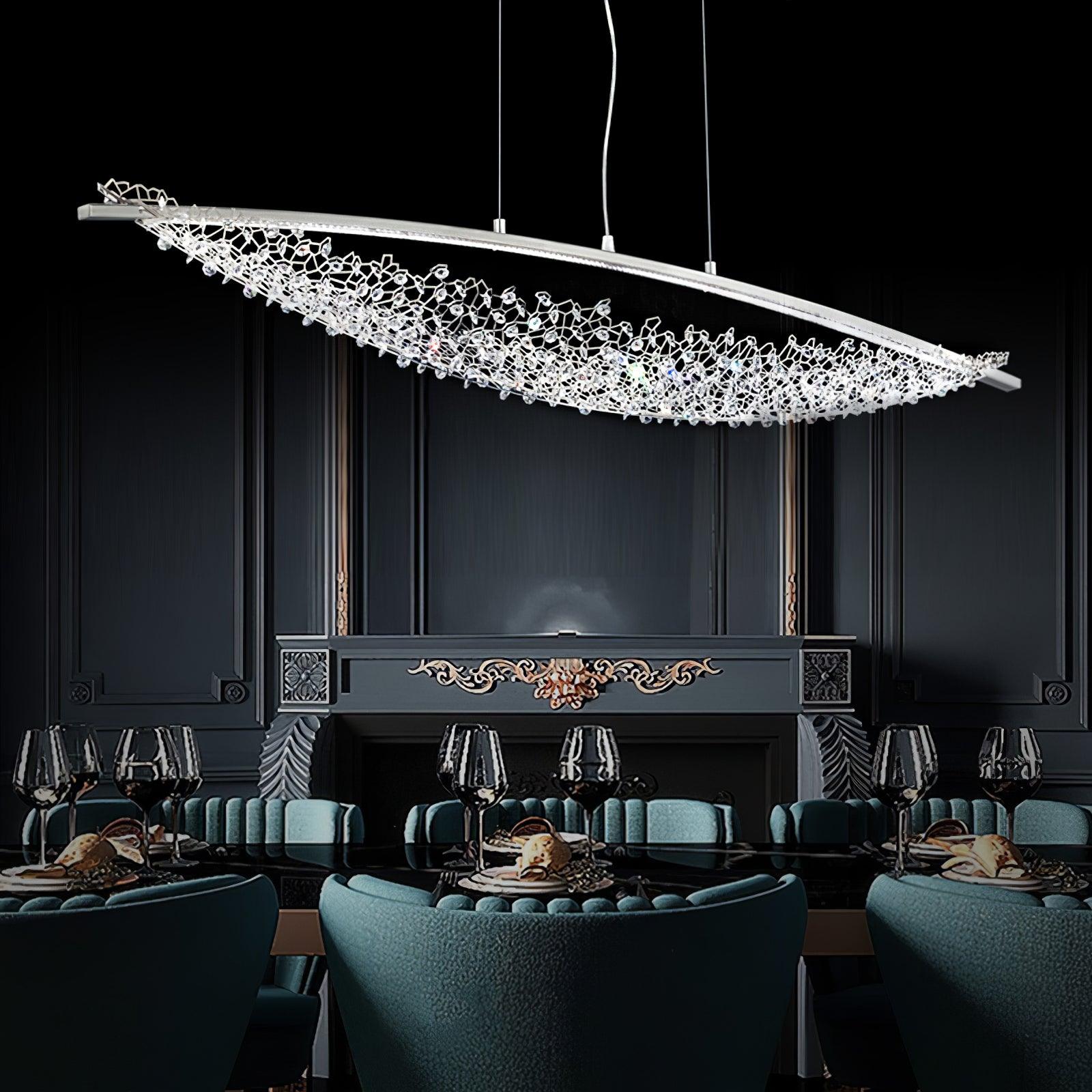 Elvarin Crystal Suspension Lumière - Neutralighting