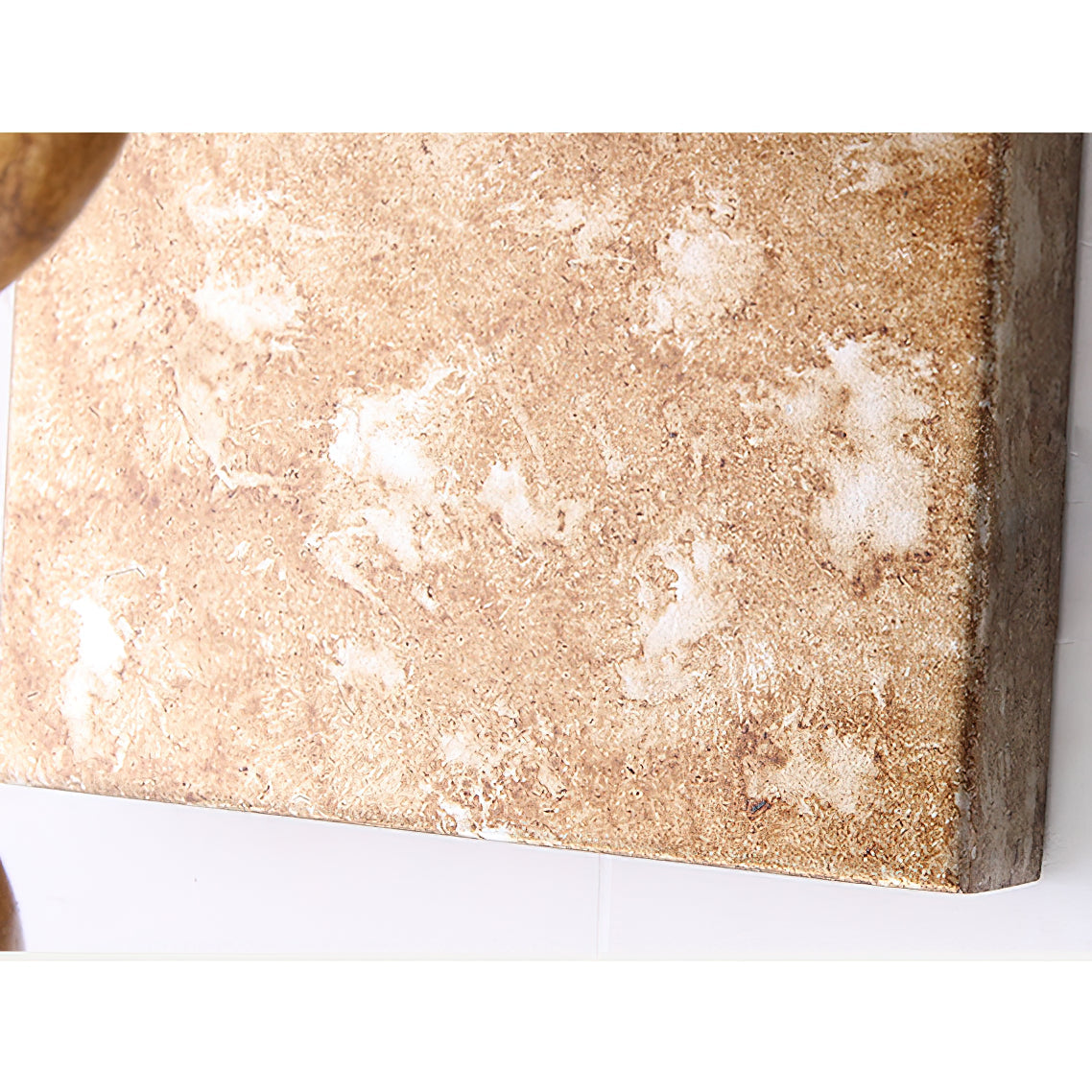 Eirikuvyn Applique Murale Métallique et Tissu Moderne Premium - Neutralighting