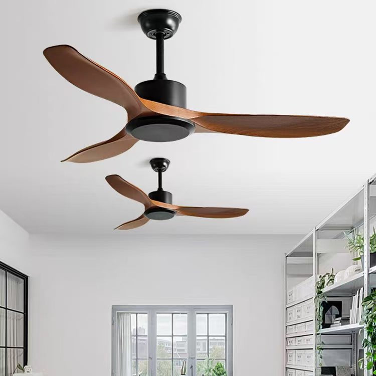 Ventilateur de plafond Meren avec finition Noire.