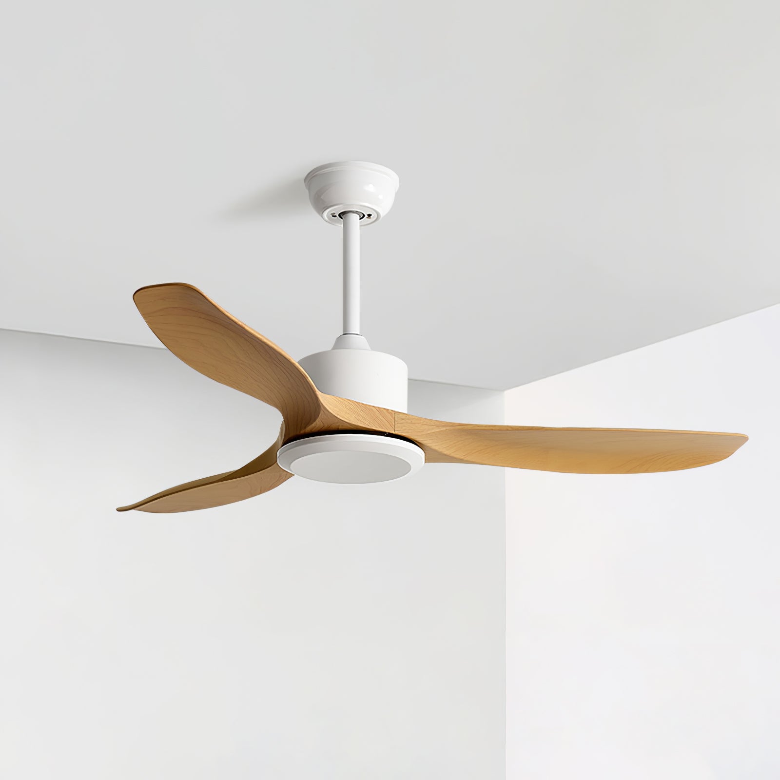 Ventilateur de plafond Meren en bois minimaliste