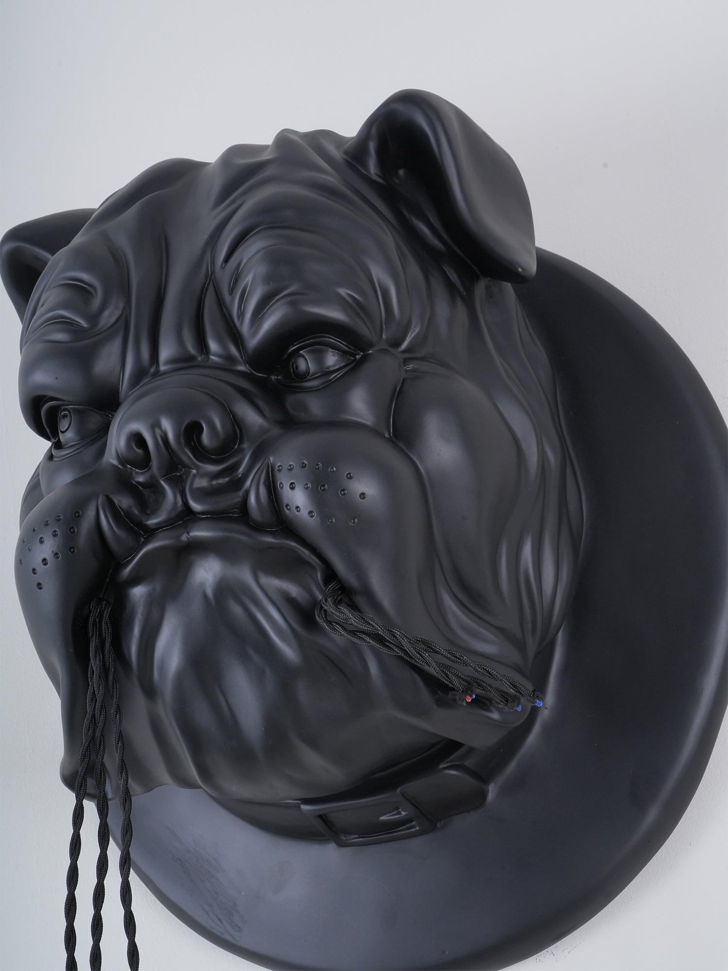 Lustra Applique Murale Sculpture Bulldog Fantaisiste - Neutralighting