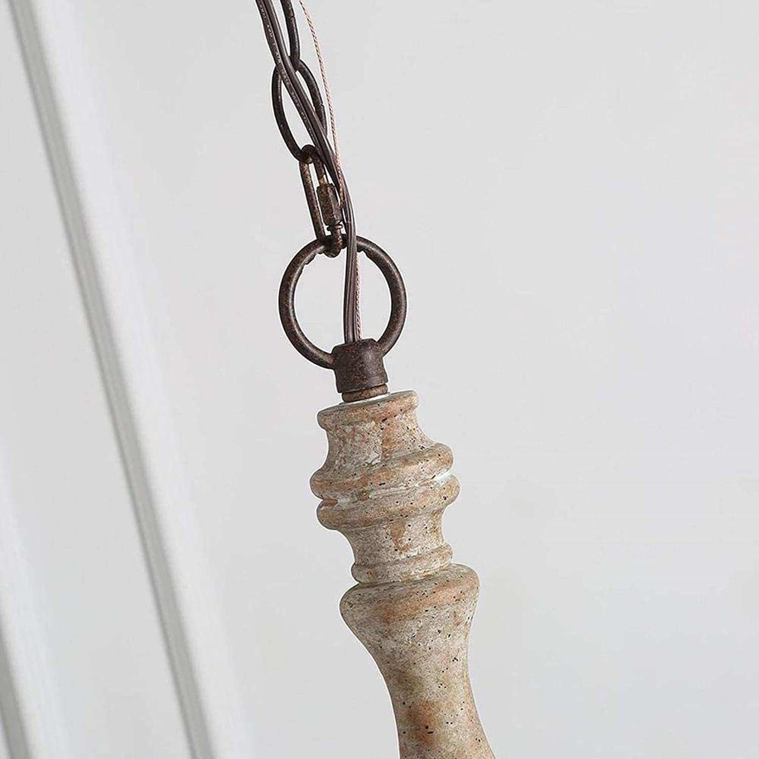 Fljotuvyi Individual Creativity Wood Metal Chandelier - Lamp Copper