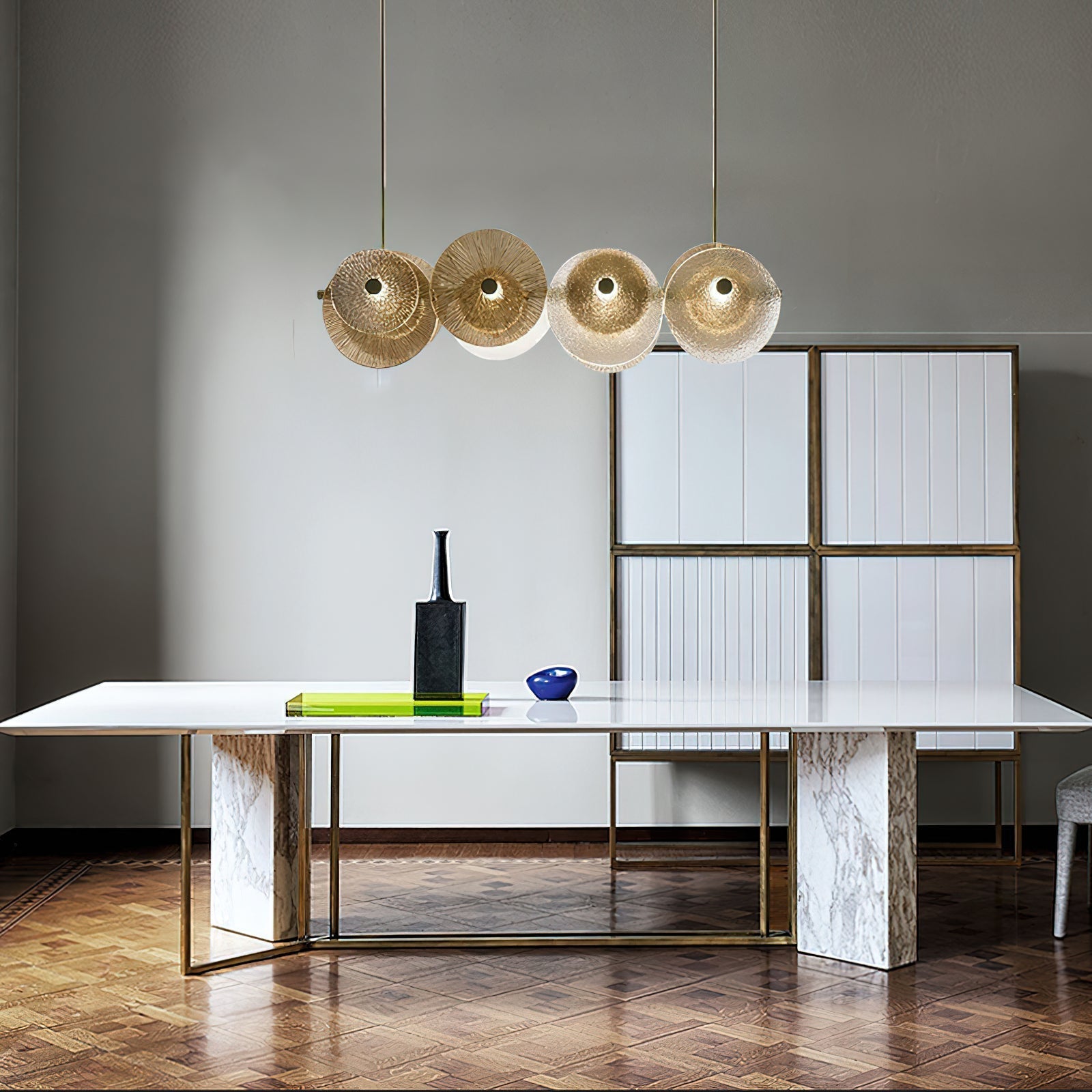 Himinuvyn Chandelier en Métal et Cristal Nordique Moderne - Neutralighting