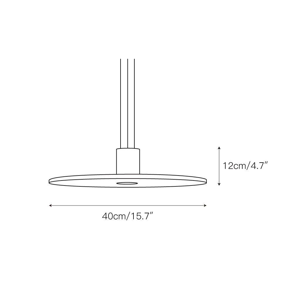 Gloruvyi Modern Minimalist Original Metal Pendant Lamp - Lamp Copper