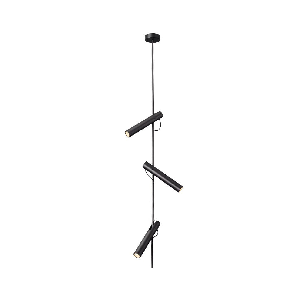 Jarnbruvyi Modern Minimalist Line Metal Pendant Light - Lamp Copper