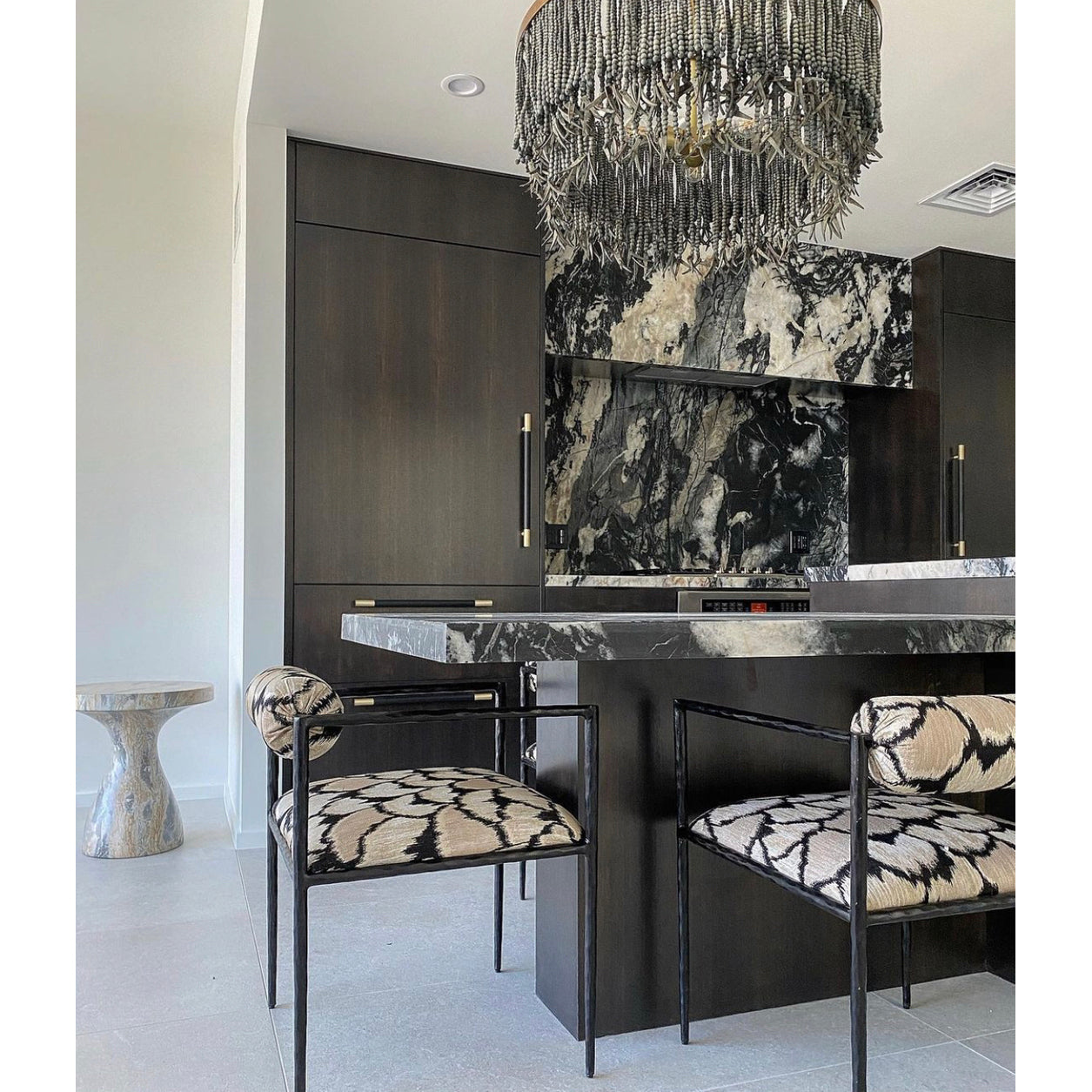 Ljomuvyn Postmodern Luxury Wood Metal Chandelier - Lamp Copper