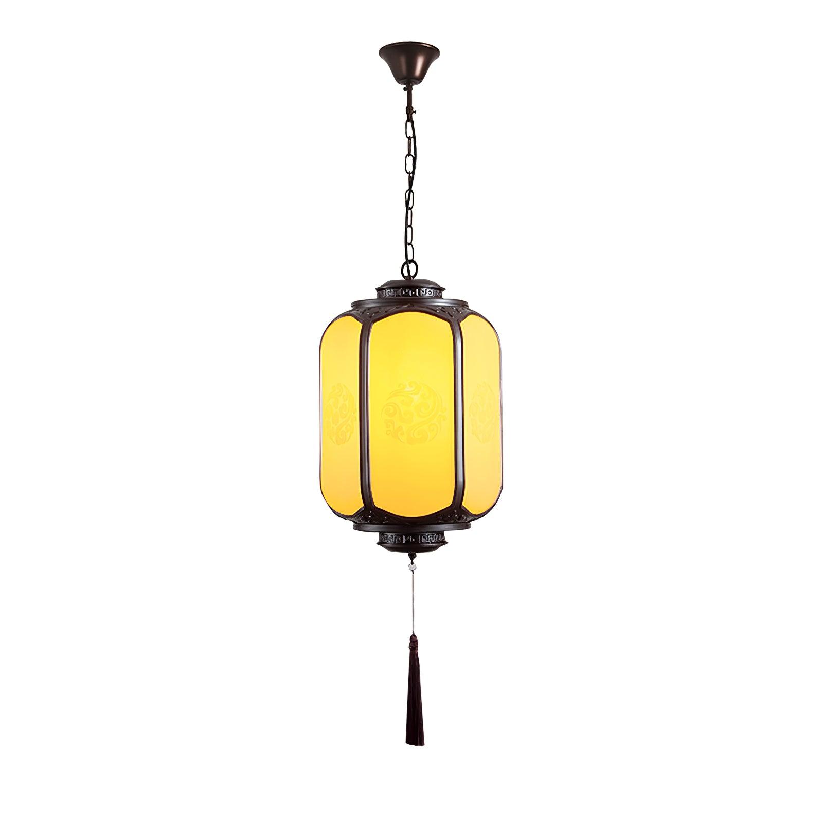 Solara Lampe suspendue antique lanterne d'extérieur rustique - Neutralighting