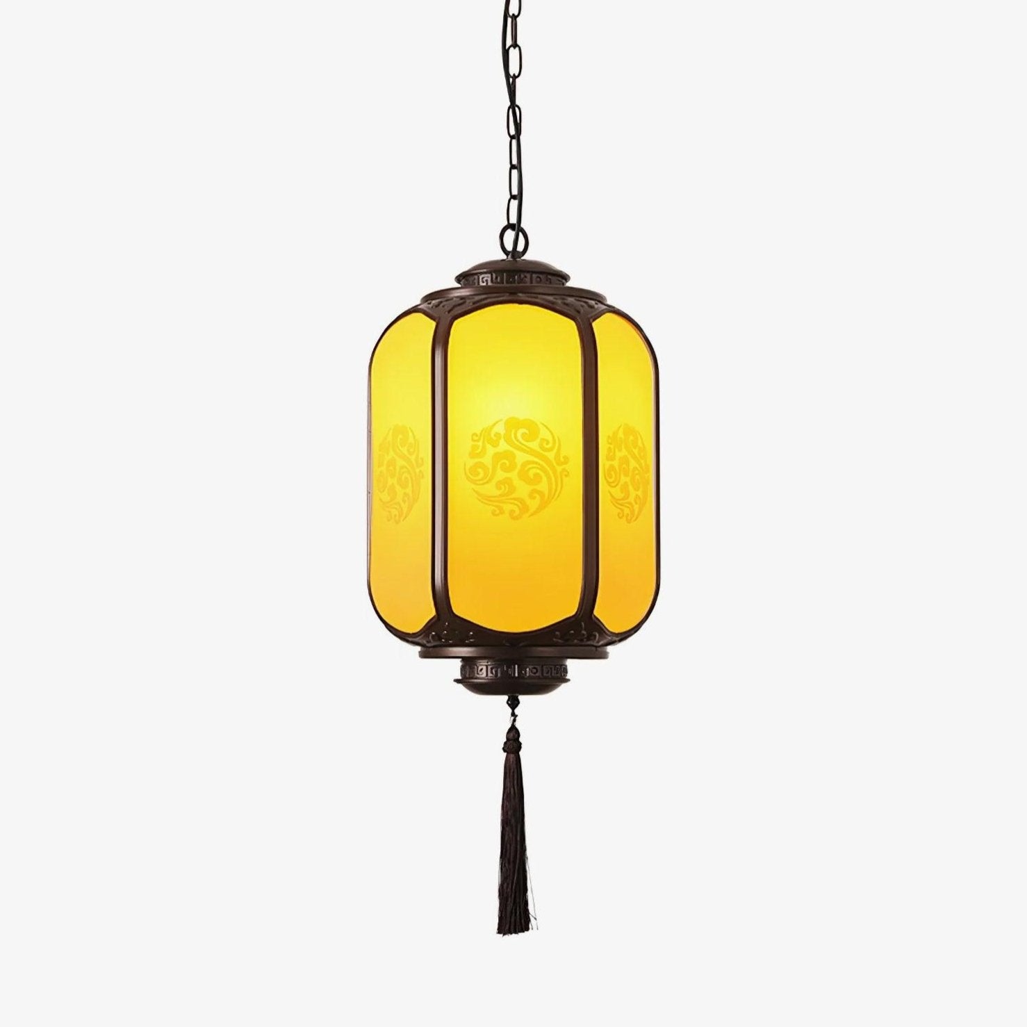 Solara Lampe suspendue antique lanterne d'extérieur rustique - Neutralighting