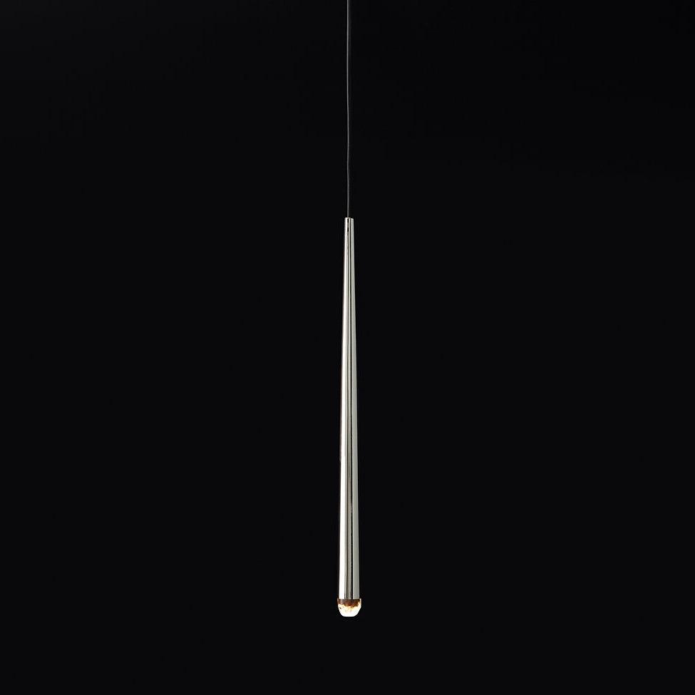 Zenith Chandelier Minimaliste Cristal Laiton - Neutralighting