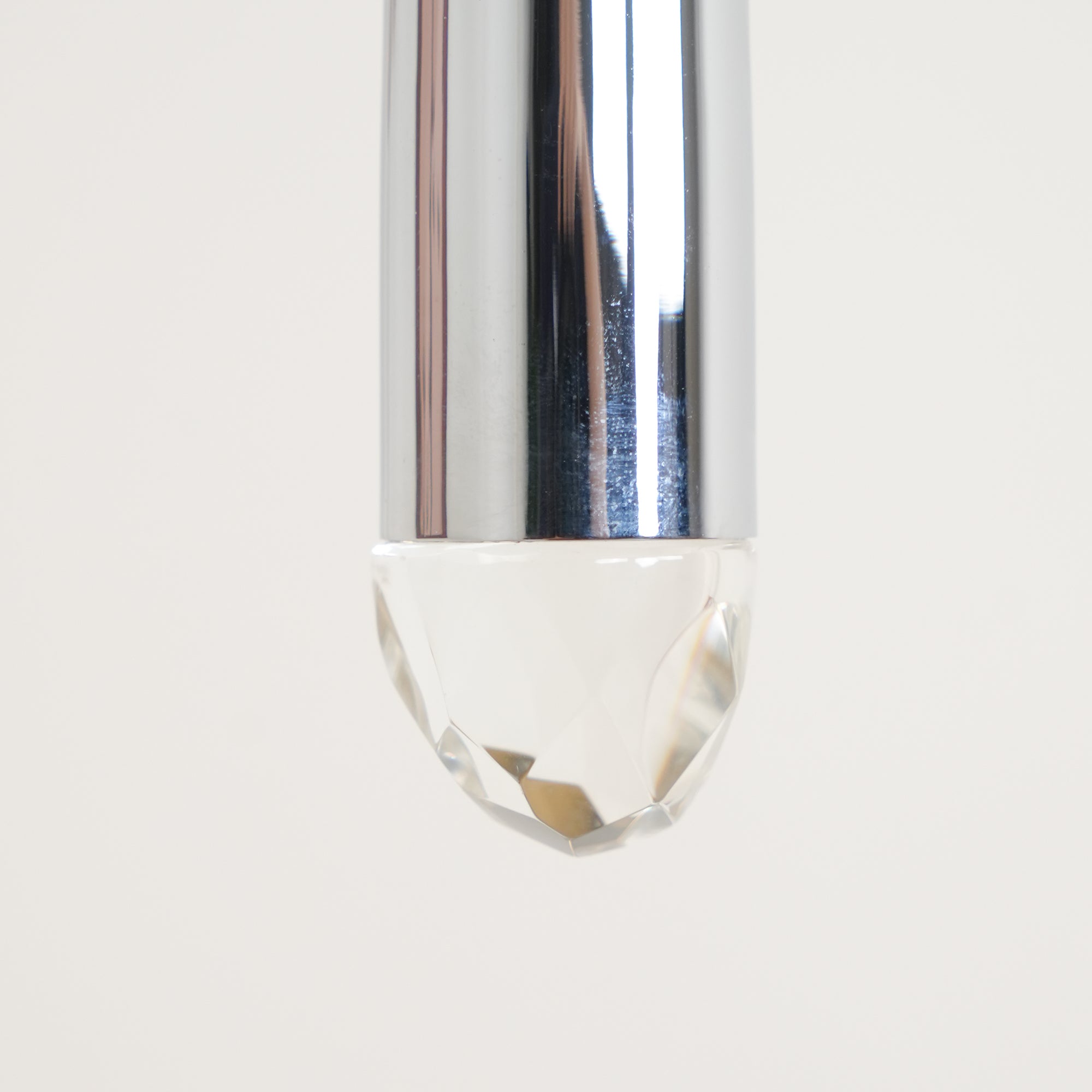 Zenith Chandelier Minimaliste Cristal Laiton - Neutralighting