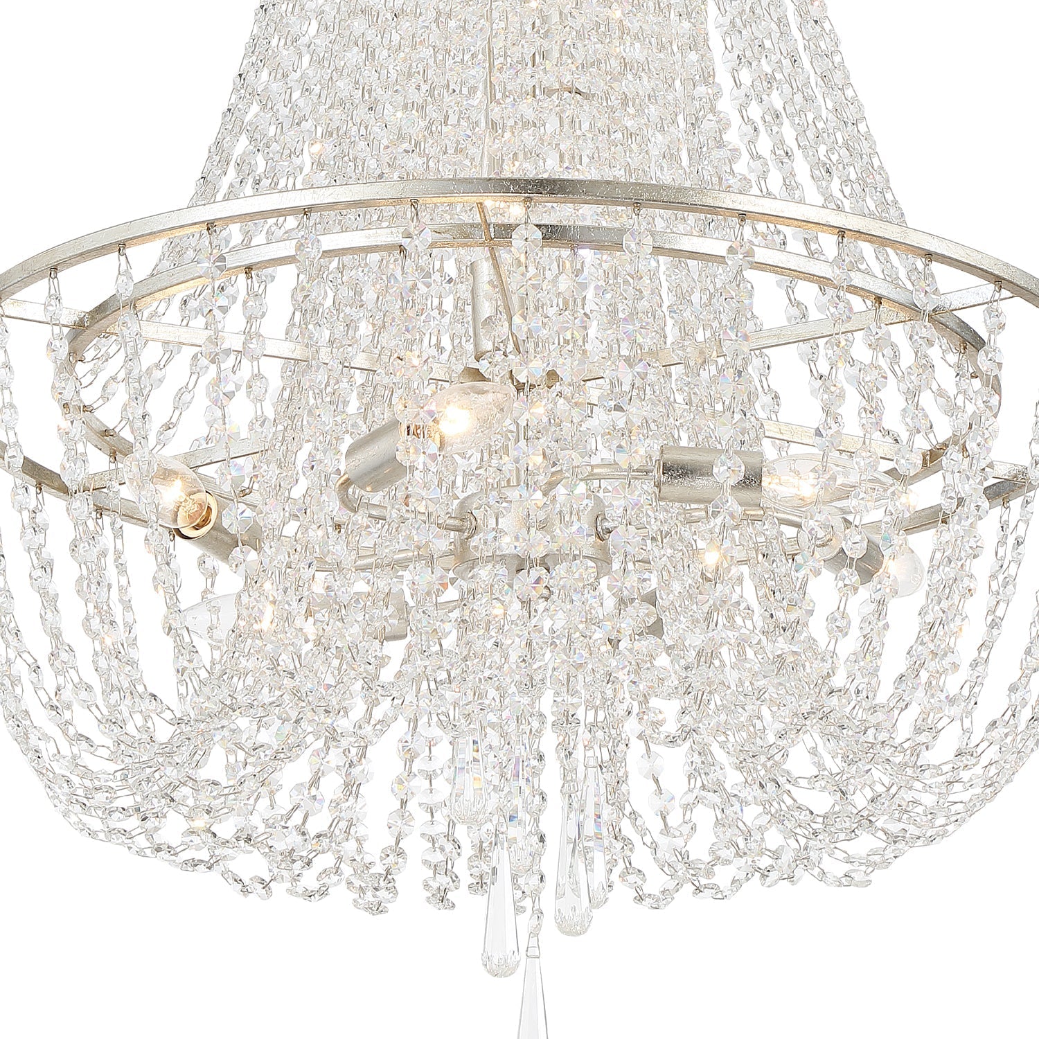 Sifuvys Postmodern Luxury Metal Crystal Chandelier - Lamp Copper