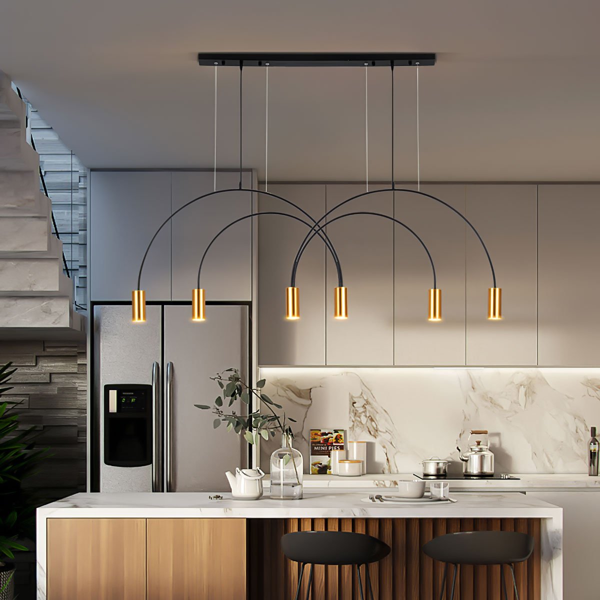 Solara Pendant Light Minimalist Metal - Neutralighting