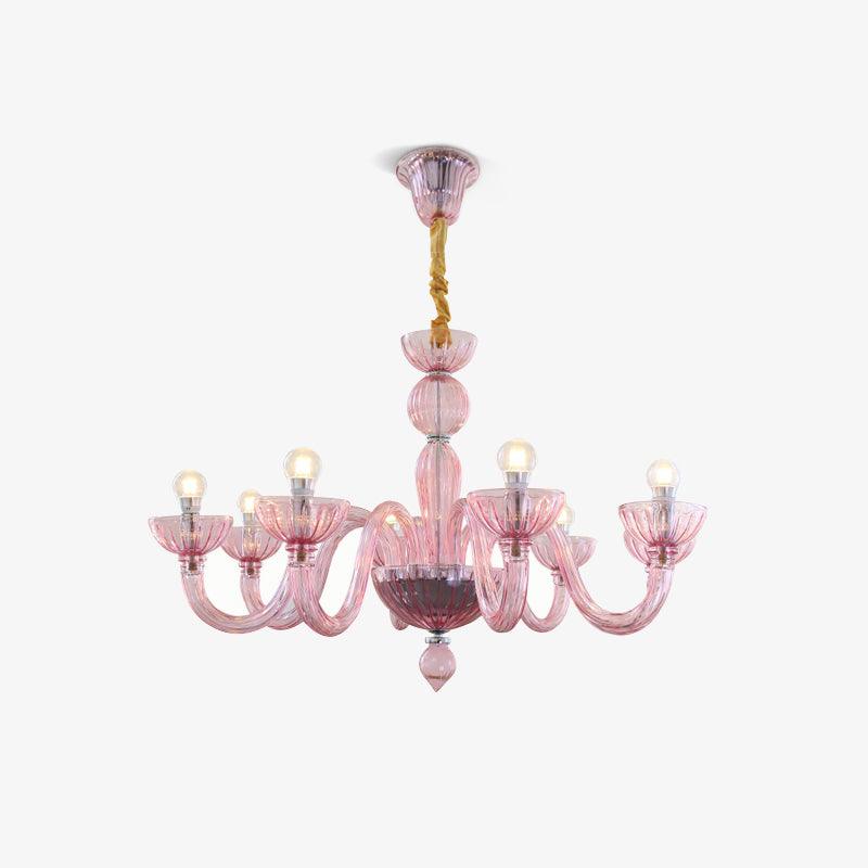 Lustra Chandelier En Verre De Murano Élégant Fait Main - Neutralighting