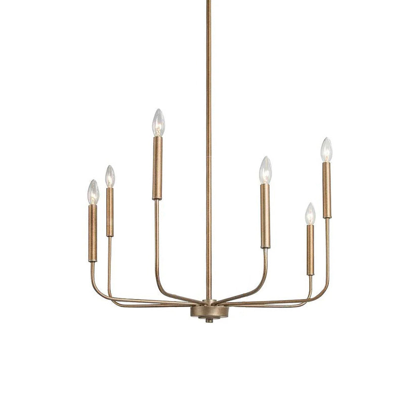 Ulfuvys Chandelier Métal Industriel Moderne En Bougies - Neutralighting