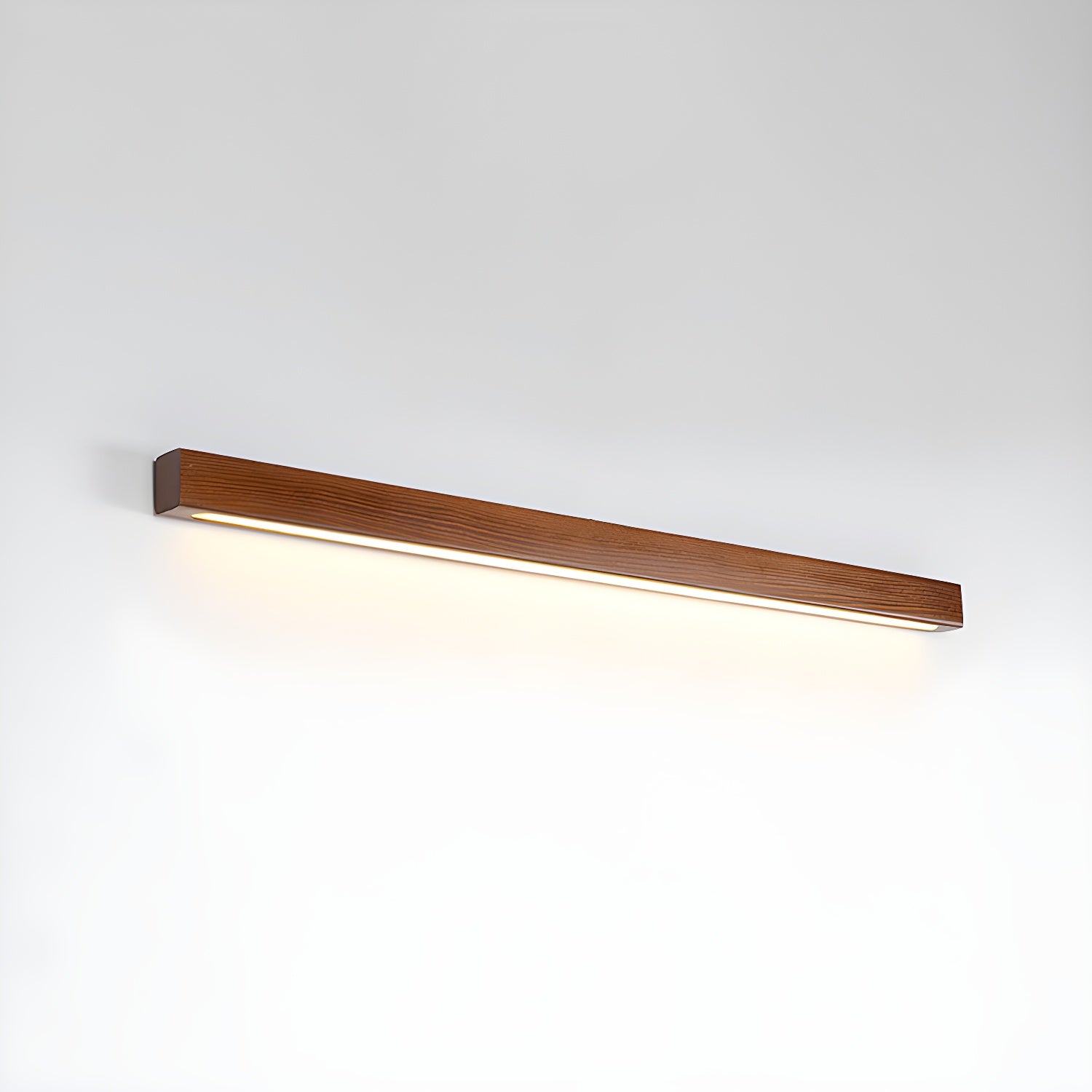 Lustra Applique Murale Linéaire Bois et LED Design Minimaliste - Neutralighting