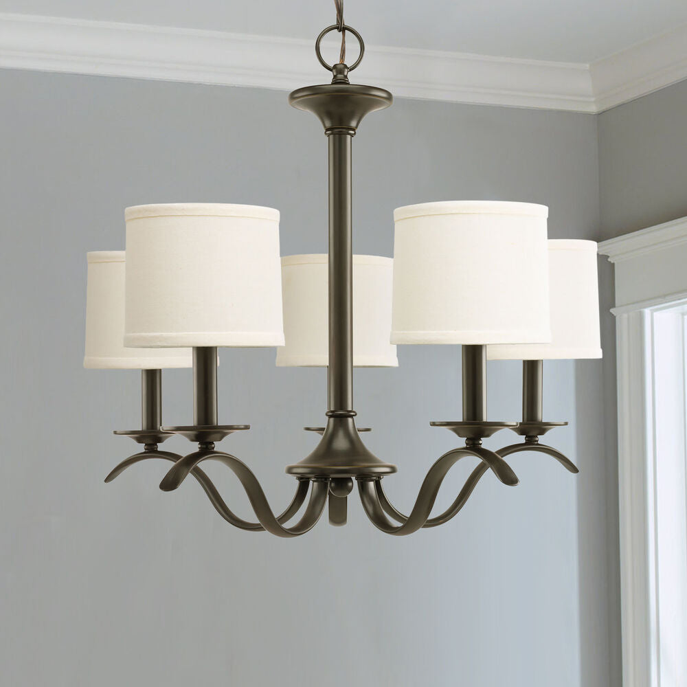 Vatnuvys Chandelier Métal Laiton Tissu Traditionnel Premium - Neutralighting