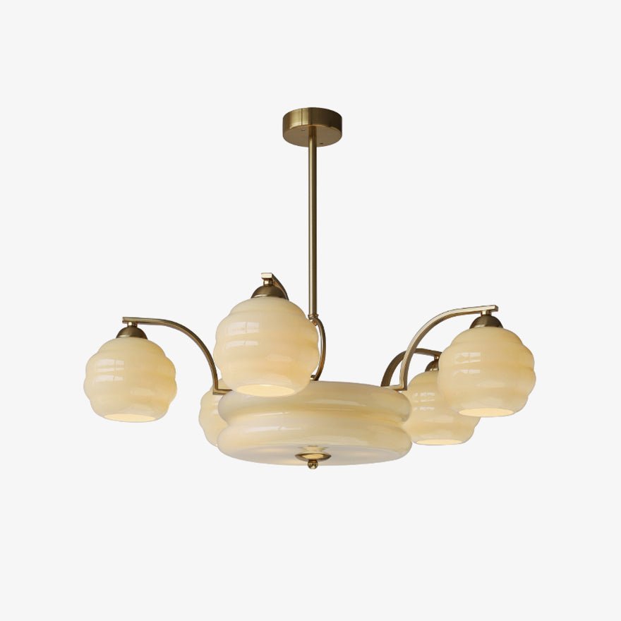 Art Deco Vintage Chandelier - Blowlighting