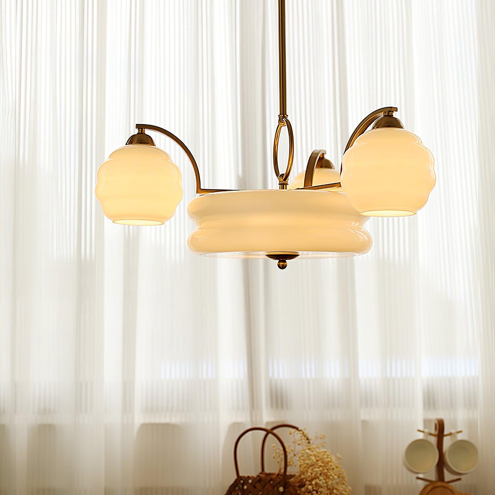Art Deco Vintage Chandelier - Blowlighting