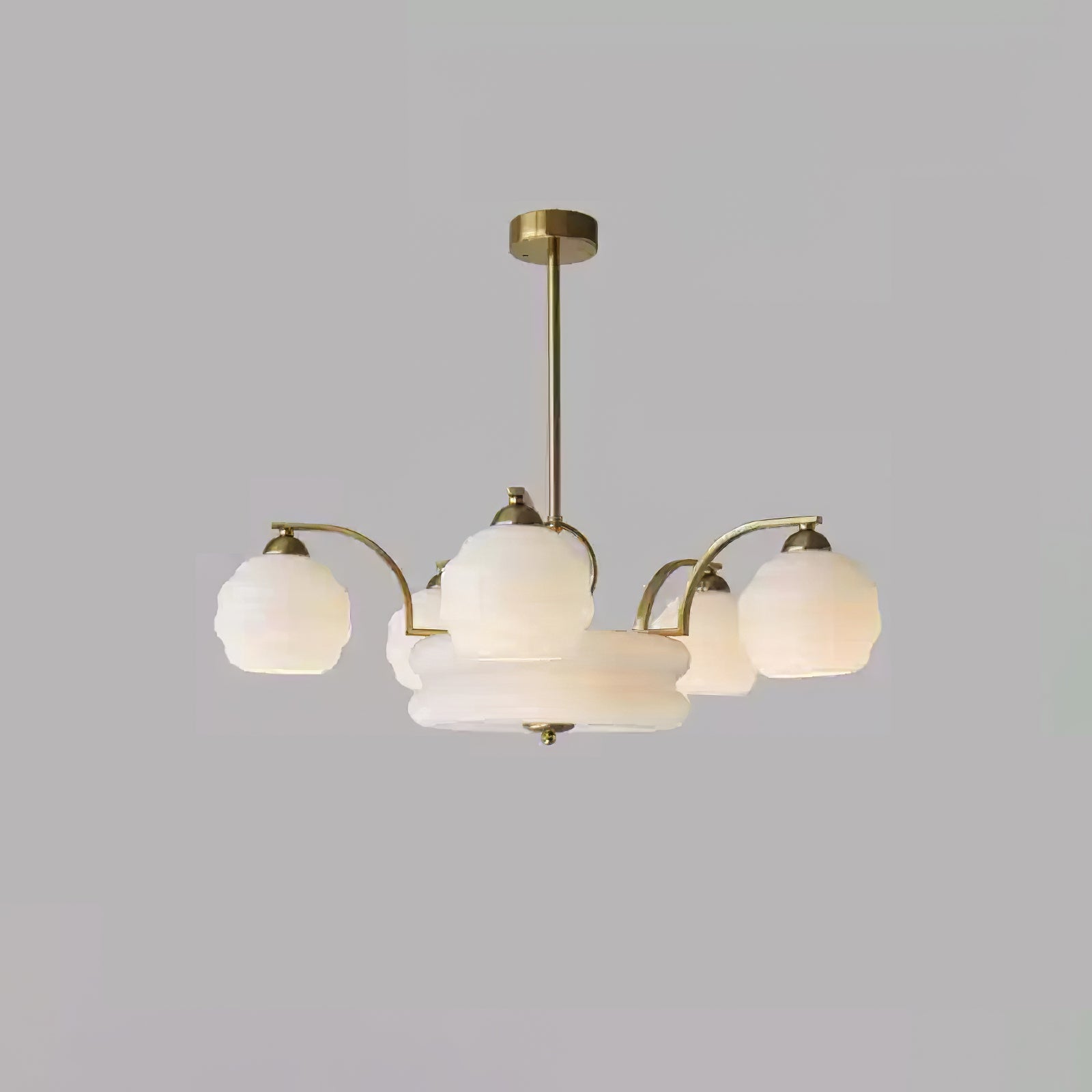Art Deco Vintage Chandelier - Blowlighting
