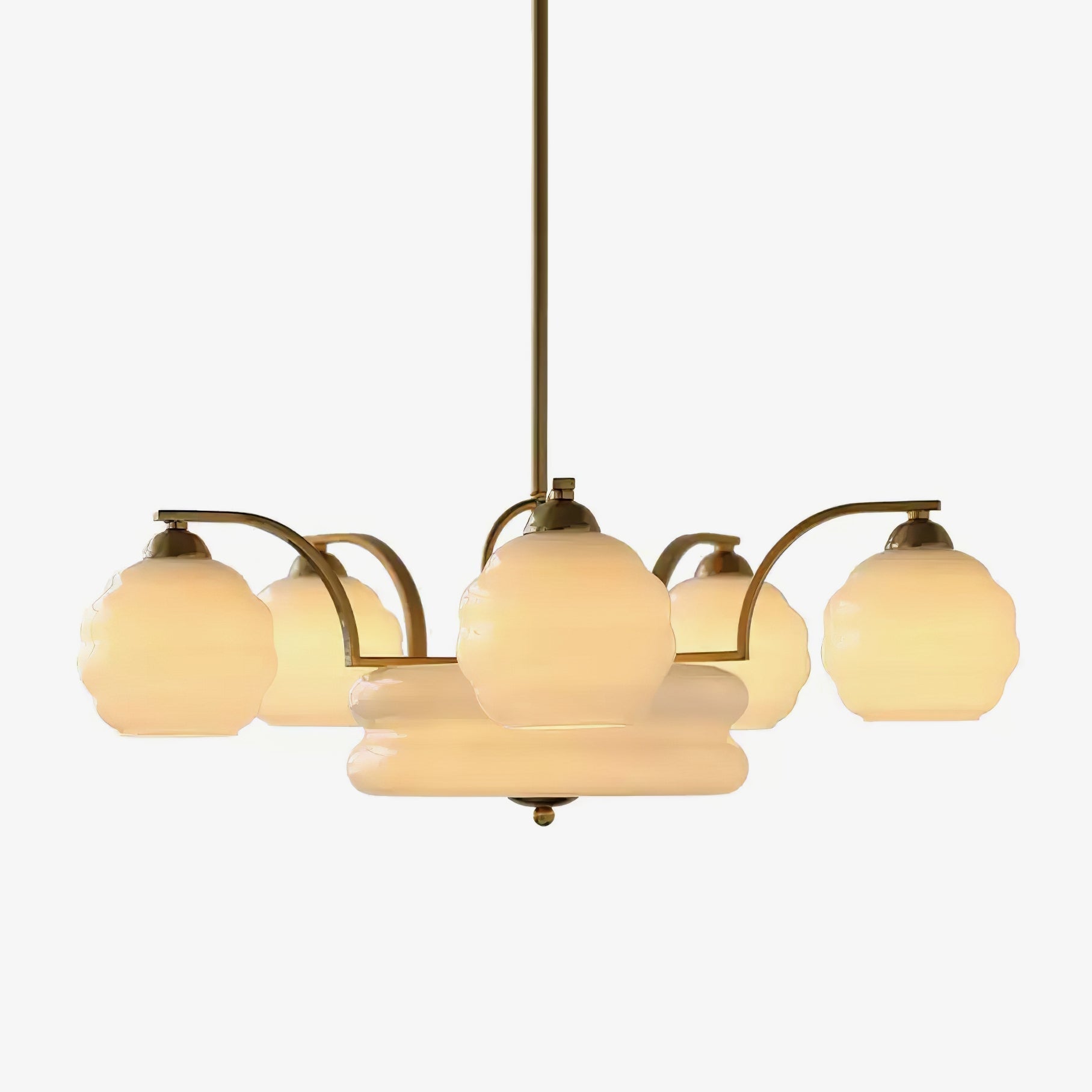 Art Deco Vintage Chandelier - Blowlighting