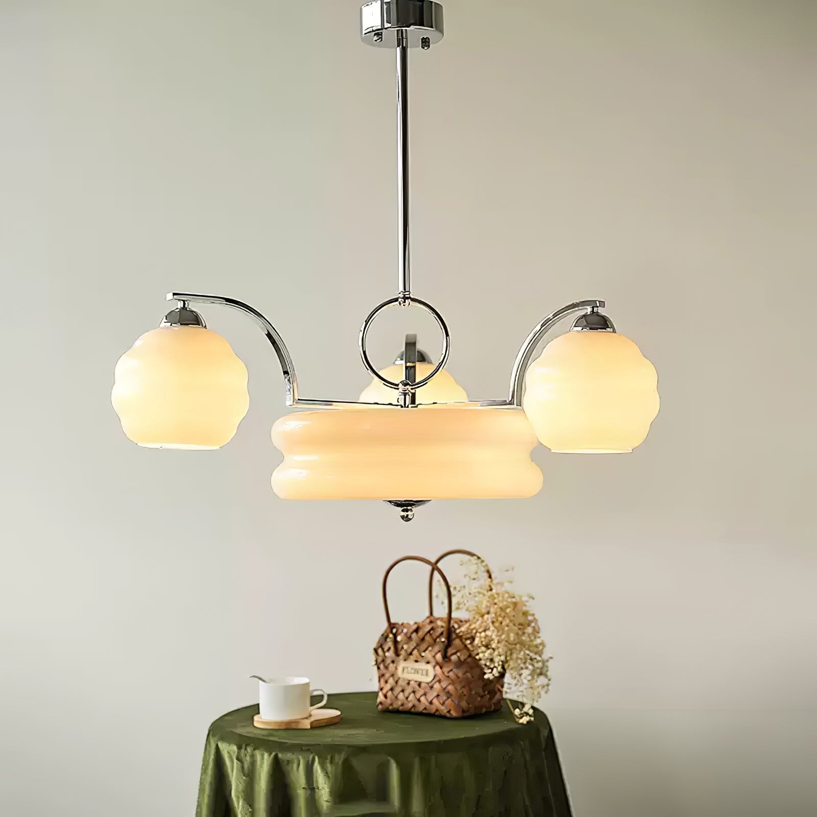 Art Deco Vintage Chandelier - Blowlighting