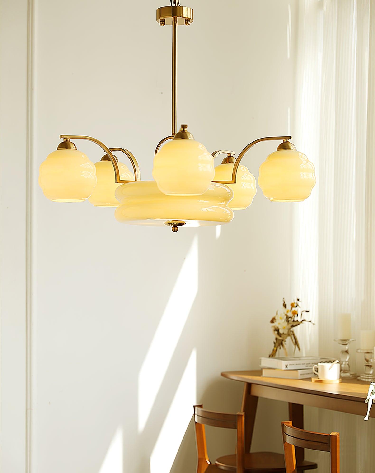 Art Deco Vintage Chandelier - Blowlighting