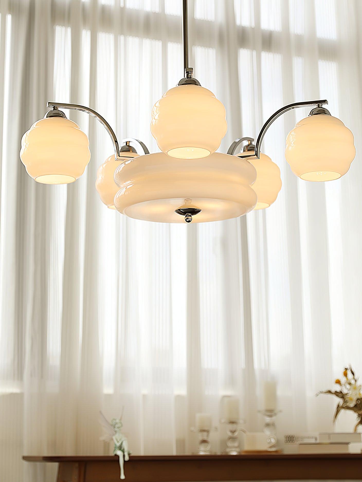 Art Deco Vintage Chandelier - Blowlighting