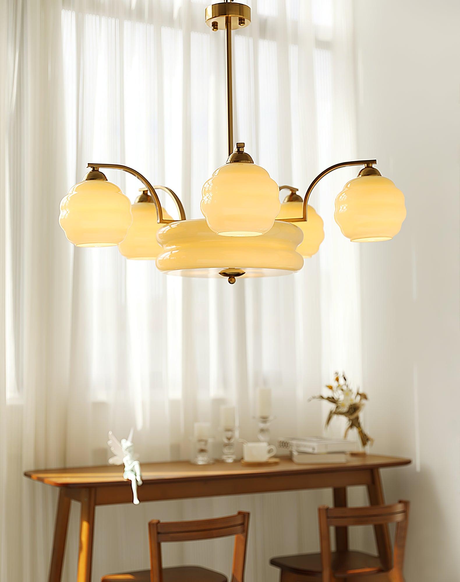 Art Deco Vintage Chandelier - Blowlighting