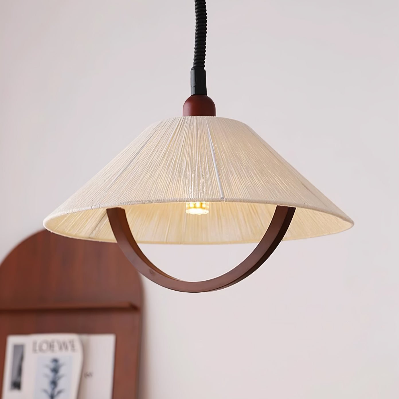 Syraeen Premium Nordic Art Bois Suspension - Neutralighting
