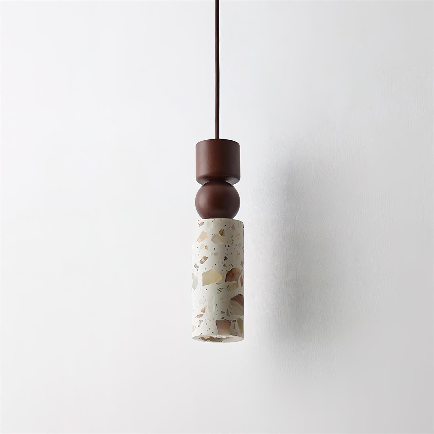 Artena Lampe Suspendue Sculpturale en Terrazzo - Neutralighting
