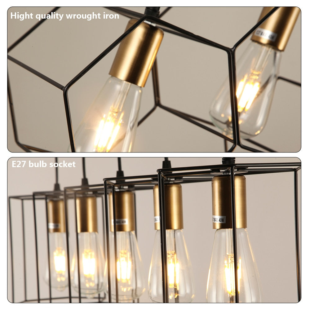 Arisha Suspension linéaire moderne pour le restaurant - Neutralighting