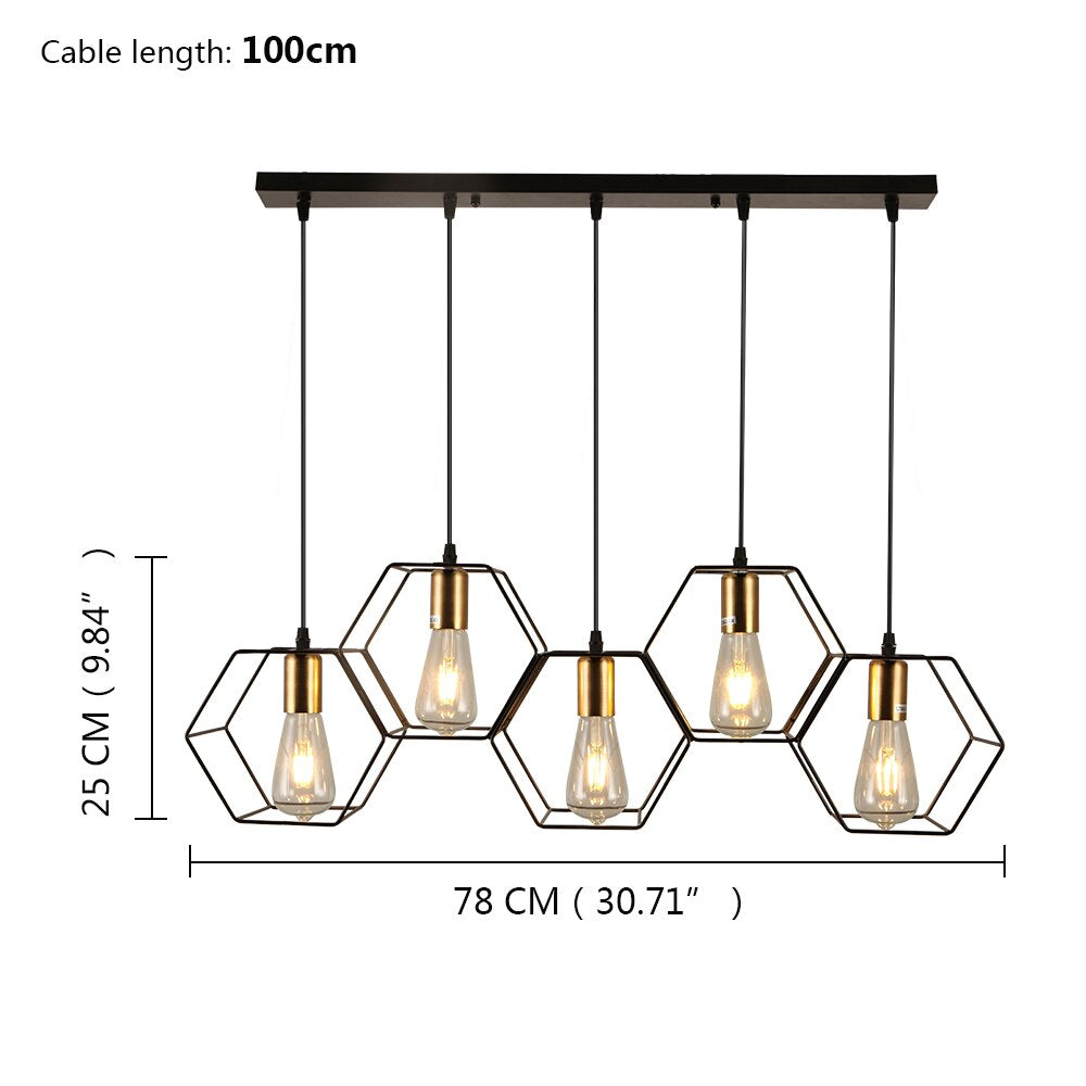 Arisha Suspension linéaire moderne pour le restaurant - Neutralighting