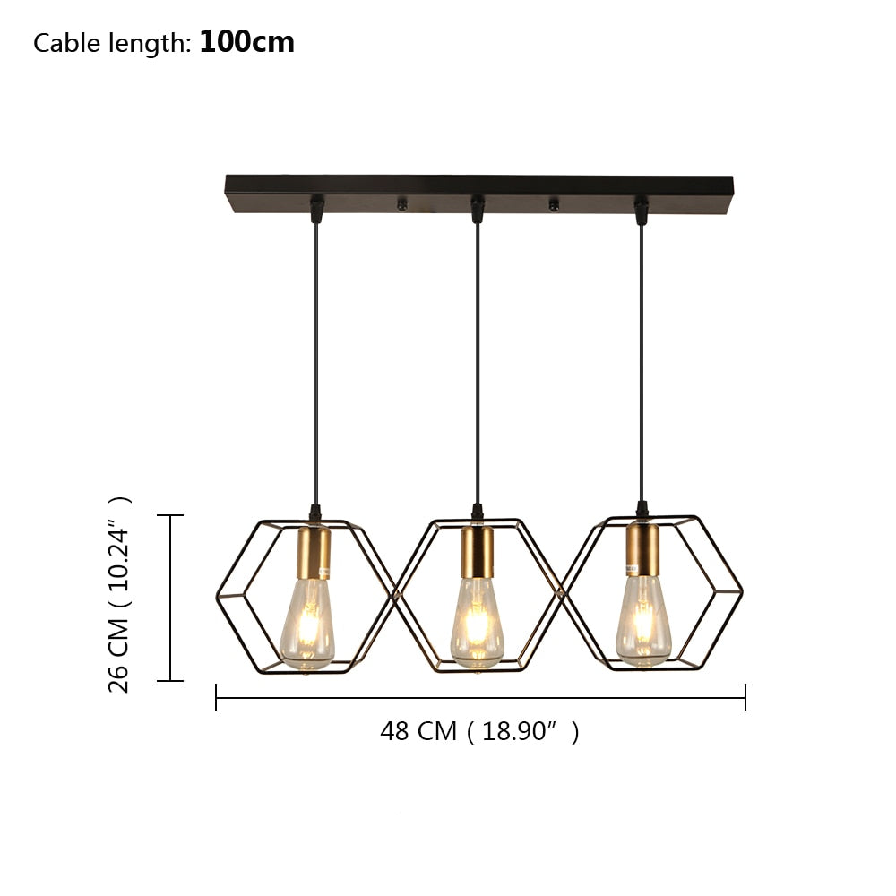Arisha Suspension linéaire moderne pour le restaurant - Neutralighting