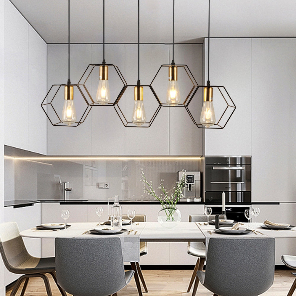 Arisha Suspension linéaire moderne pour le restaurant - Neutralighting