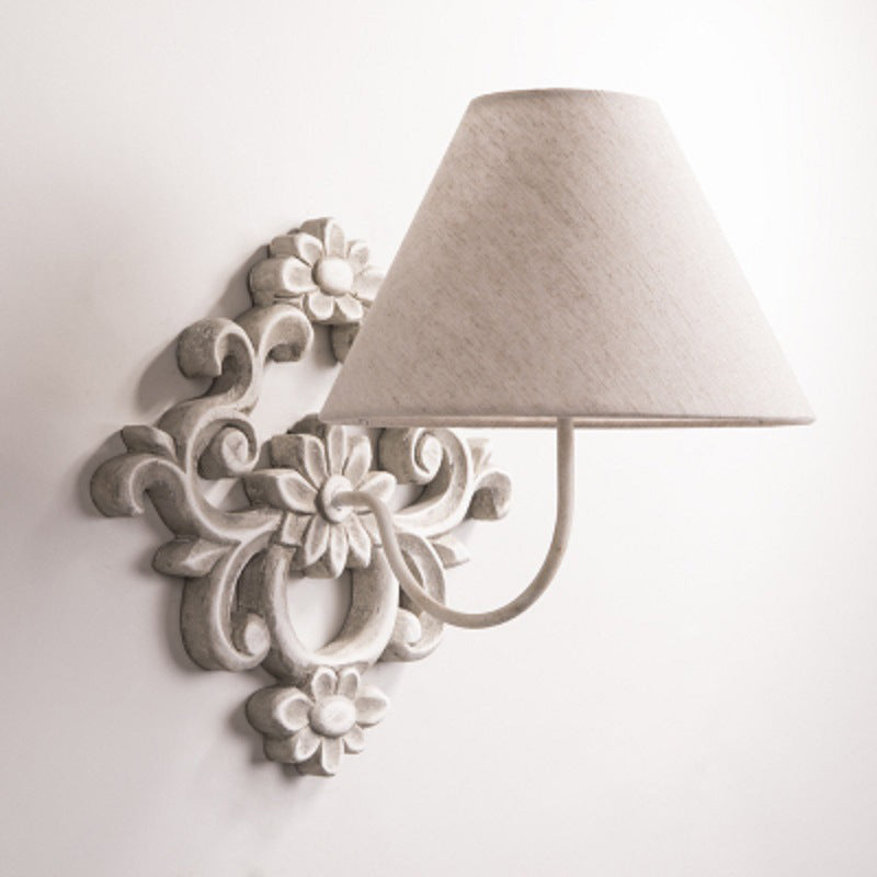 Alvuvys Modern Premium Elegance Fabric Metal Wall Lamp - Lamp Copper