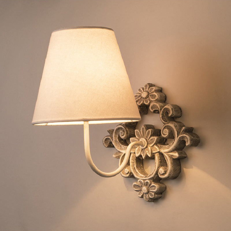 Alvuvys Modern Premium Elegance Fabric Metal Wall Lamp - Lamp Copper