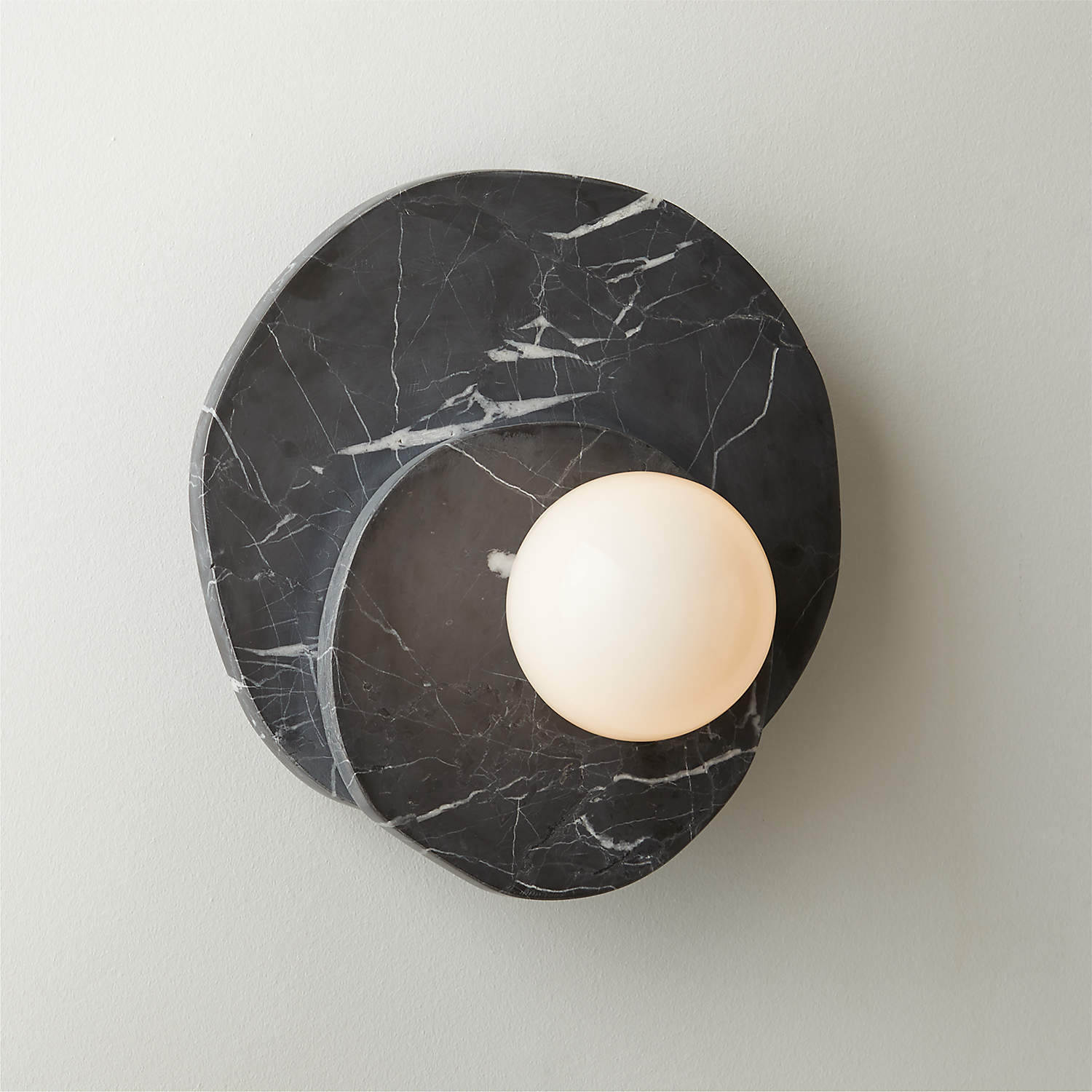 Astr Modern Minimalist Unique Stone Glass Wall Lamp - Lamp Copper