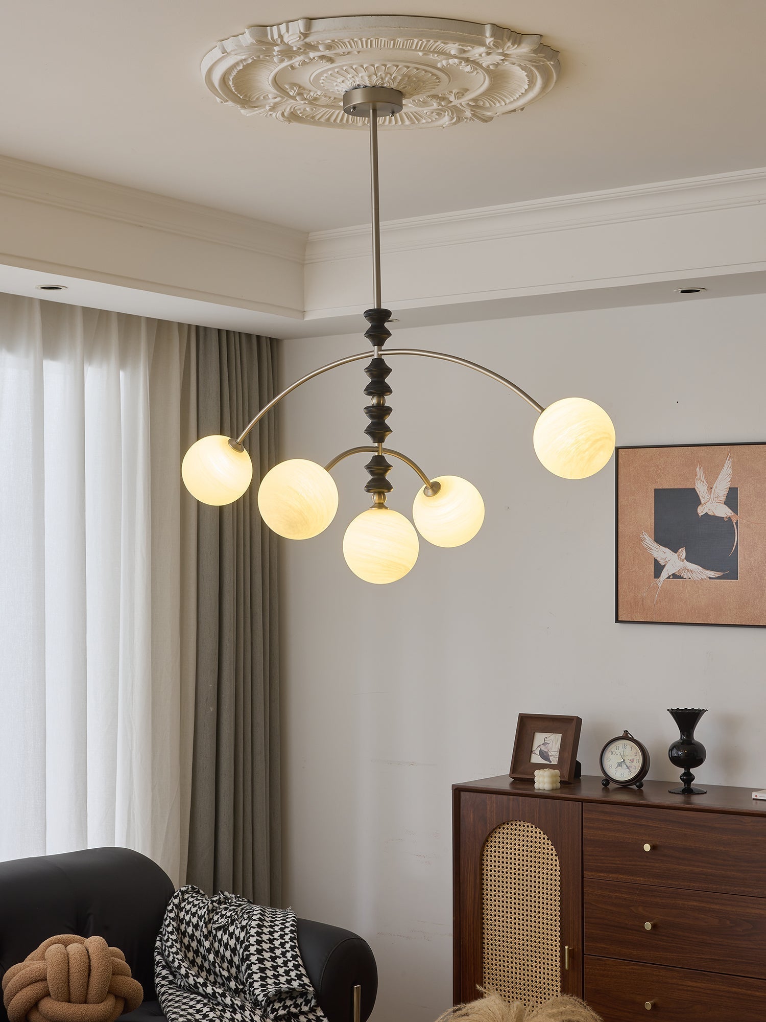 Astrium Arc Chandelier - Blowlighting