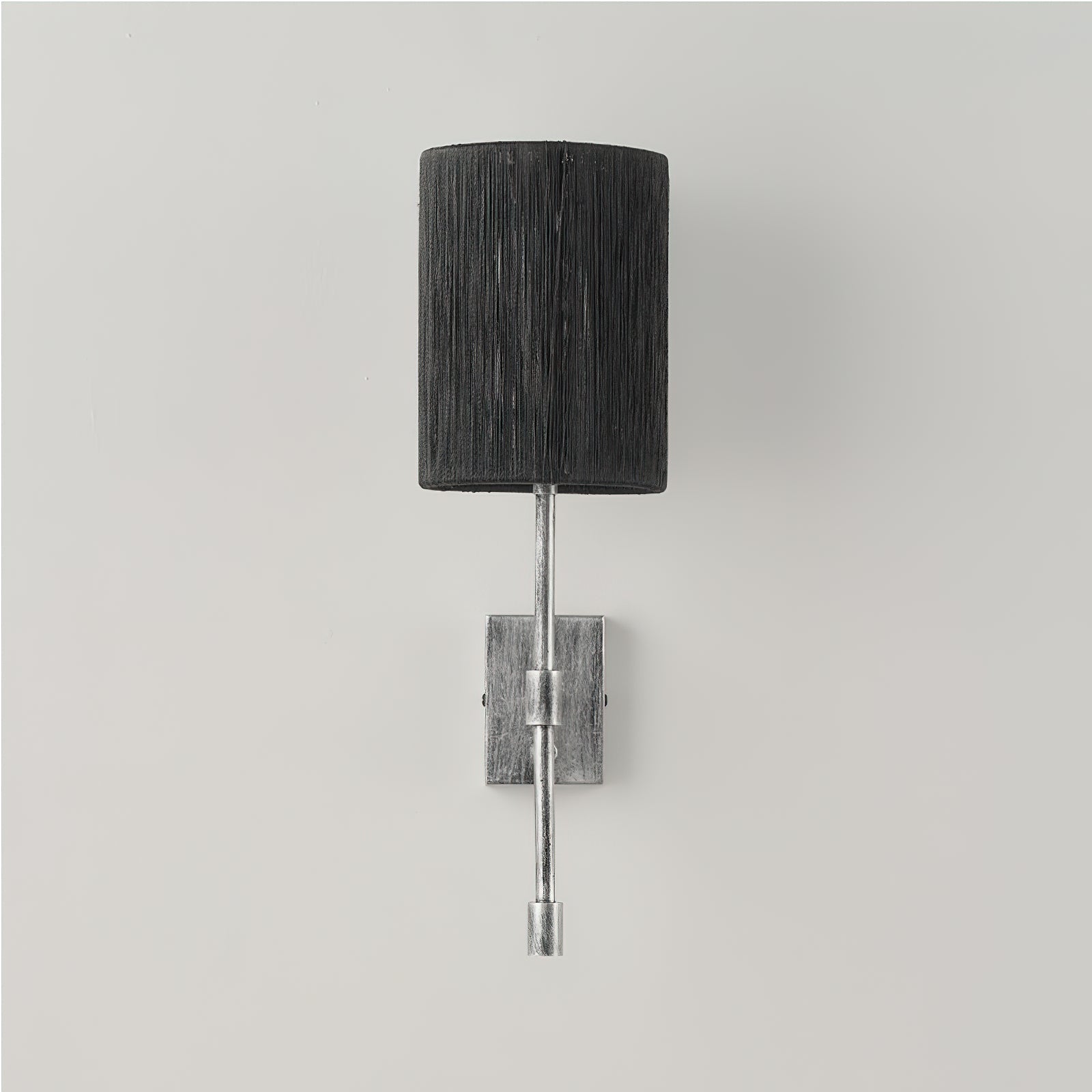 Eirikuvyo Moderne Minimaliste Métal Tissu Applique Murale - Neutralighting