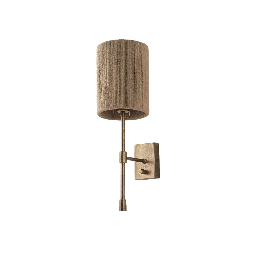 Eirikuvyo Moderne Minimaliste Métal Tissu Applique Murale - Neutralighting